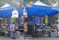 Berdiri tenant The Siolo Clothing and Design di kawasan pantai ujung Batu kabupaten Barru