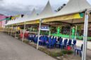 Kondisi tenant Adira Expo Tebar Promo Parepare yang belum mengantongi izin dari polres Parepare