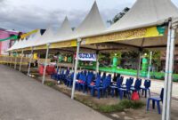 Kondisi tenant Adira Expo Tebar Promo Parepare yang belum mengantongi izin dari polres Parepare