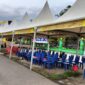 Kondisi tenant Adira Expo Tebar Promo Parepare yang belum mengantongi izin dari polres Parepare