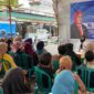 Anggota DPRD Parepare Hj. Farida saat memberikan sambutannya dalam resesnya