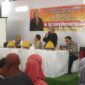 Anggota DPRD Kota Parepare, Sulawesi selatan, Sri Tanty Mariani Nasrah memberikan sambutan dalam resesnya