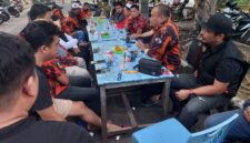 Suasana konsolidasi yang dipimpin langsung ketua MPC Parepare, Fadly Agus Mante