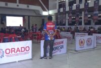 Suasana pelaksanaan tournament Orado Cup 2026 dalam rangka HUT ke-80 Bhayangkara di kota Parepare