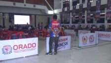 Suasana pelaksanaan tournament Orado Cup 2026 dalam rangka HUT ke-80 Bhayangkara di kota Parepare