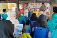 Penanggung Jawab Pelayanan PT Jasa Raharja Cabang Parepare, Muhammad Fikri Fansuri saat memaparkan materi sosialisasinya