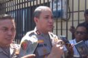 Kapolres Parepare, Akbp. Indra Waspada Yuda saat diwawancarai