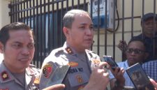 Kapolres Parepare, Akbp. Indra Waspada Yuda saat diwawancarai