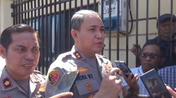 Kapolres Parepare, Akbp. Indra Waspada Yuda saat diwawancarai