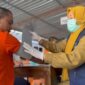 Seorang WBP rutan kelas IIB Barru sedang menjalani pemeriksaan kesehatan