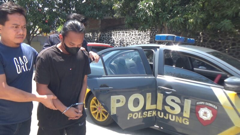 Terduga pelaku pencurian yang beraksi di kompleks pasar Labukkang kota Parepare, ditangkap polisi