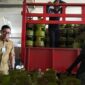 Sekda Parepare, Amarun Agung Hamka, didampingi Kepala Dinas Perdagangan (Disperindag) Parepare Andi Wisna serta SBM Sulselbar VII Gas Pertamina, Mulian Pratama. melakukan sidak ke Pangkalan