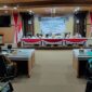 Suasana konsultasi publik terkait pencabutan Perda Perda Pembentukan LPMK dan RT/RW di ruang Paripurna DPRD Parepare