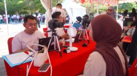 Suasana pelayanan Pasporia