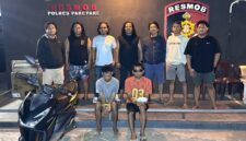 Tim URC Resmob Polres Parepare berhasil menangkap pelaku pencurian motor di pelariannya di Kalimantan Timur