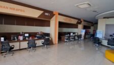 Suasana di dalam MPP tak ada aktivitas pelayanan karena adanya pemadaman listrik bergilir