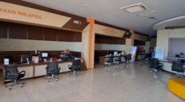 Suasana di dalam MPP tak ada aktivitas pelayanan karena adanya pemadaman listrik bergilir