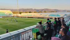Suasana pertaningan antara Parepare vs Pinrang dalam turnamen sepakbola piala Gubernur Sulsel 2026 di stadion Bj Habibie Parepare