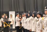 Suasana pelantikan