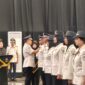 Suasana pelantikan