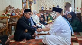 Suasana proses akad nikah campuran WNA dan WNI
