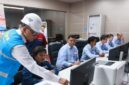 Direktur Utama PLN, Darmawan Prasodjo (kiri) ketika memantau langsung percepatan perbaikan PLTU Jeneponto di Sulawesi Selatan pada Senin (14/9).