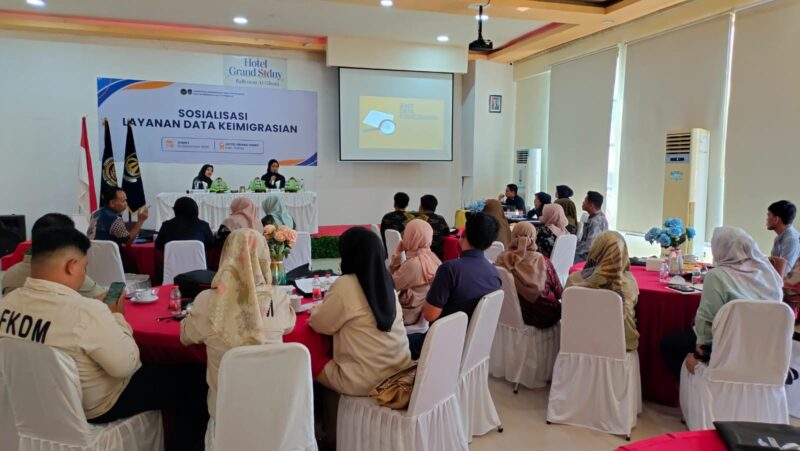 Suasana sosialisasi LDK yang dilakukan Imigrasi kelas II TPI Parepare, Sulsel. Jumat, 18 September 2026