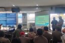  Suasana kunjungan media di Pelabuhan Nusantara Parepare, Sulawesi selatan dalam  kegiatan Media Port Visit