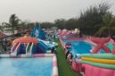 Suasana Joyland di Taman Mattirotasi kota Parepare