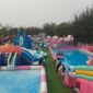Suasana Joyland di Taman Mattirotasi kota Parepare