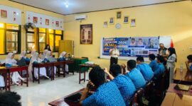 Suasana sosialisasi di SMA Negeri 5 Parepare