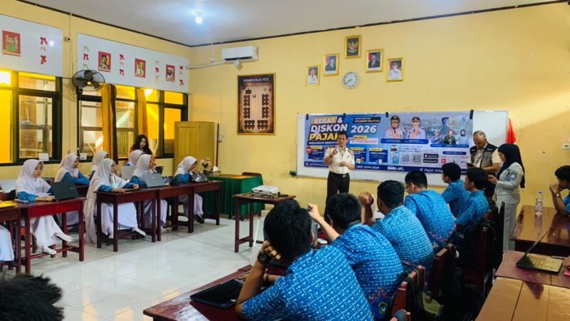 Suasana sosialisasi di SMA Negeri 5 Parepare